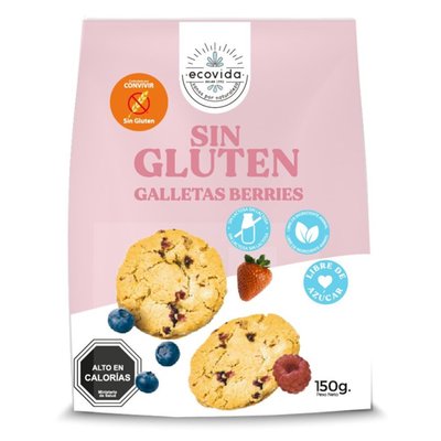 Galletas Ecovida sin gluten berries 150grs