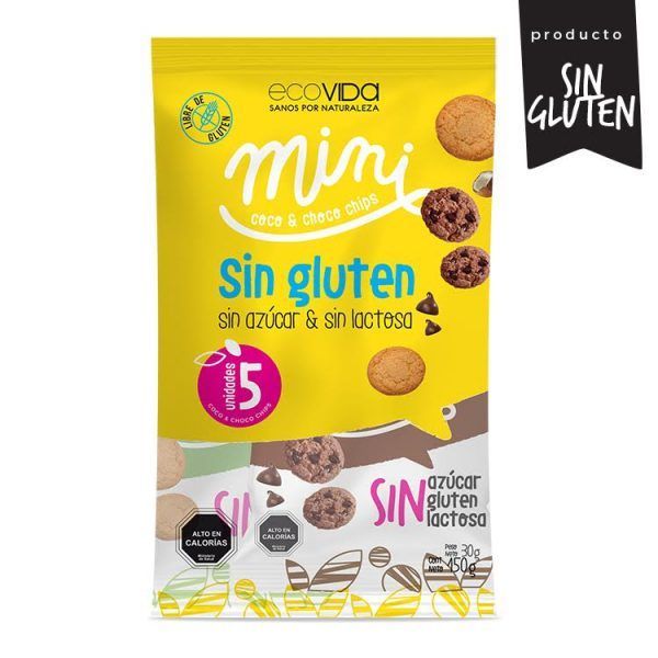 Galletas Mini Sin Gluten x5un